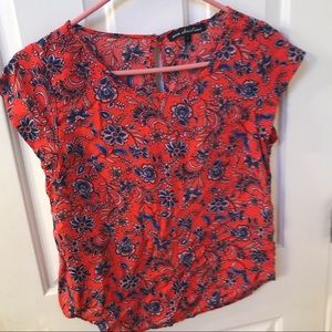 Ava Christine Cap Sleeve Top